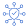 Security Shield with Checkmark in center